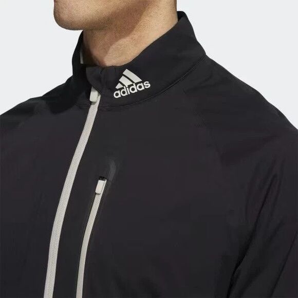 Adidas Golf Rain.RDY Jacket Waterproof Light Weight Comfort Men's Medium HN4128 - Picture 8 of 11